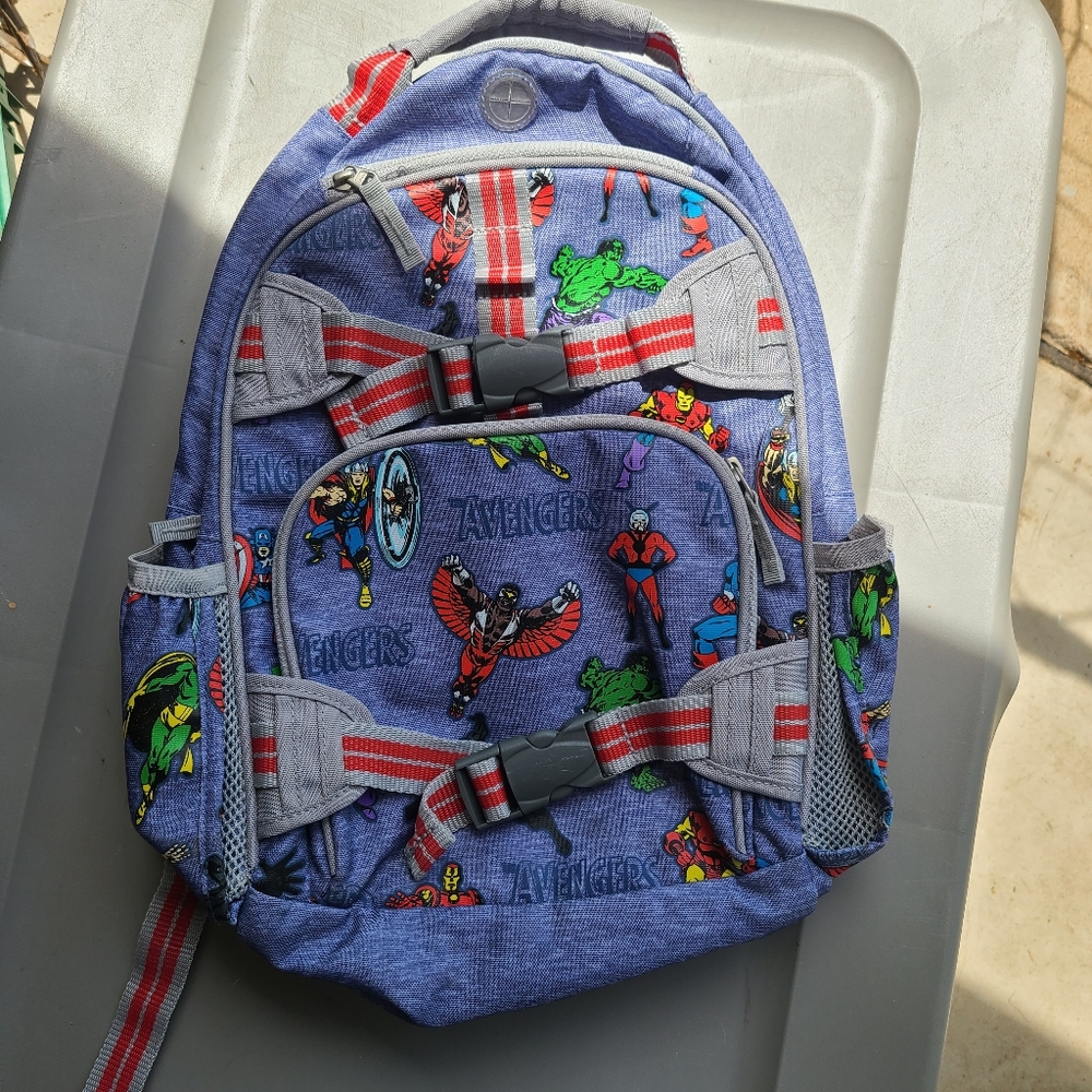 Kids Pottery Barn Avengers Backpack